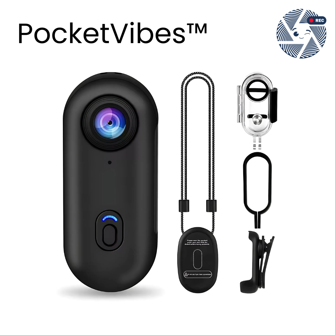 PocketVibes™ — Pocket Size POV Action Camera